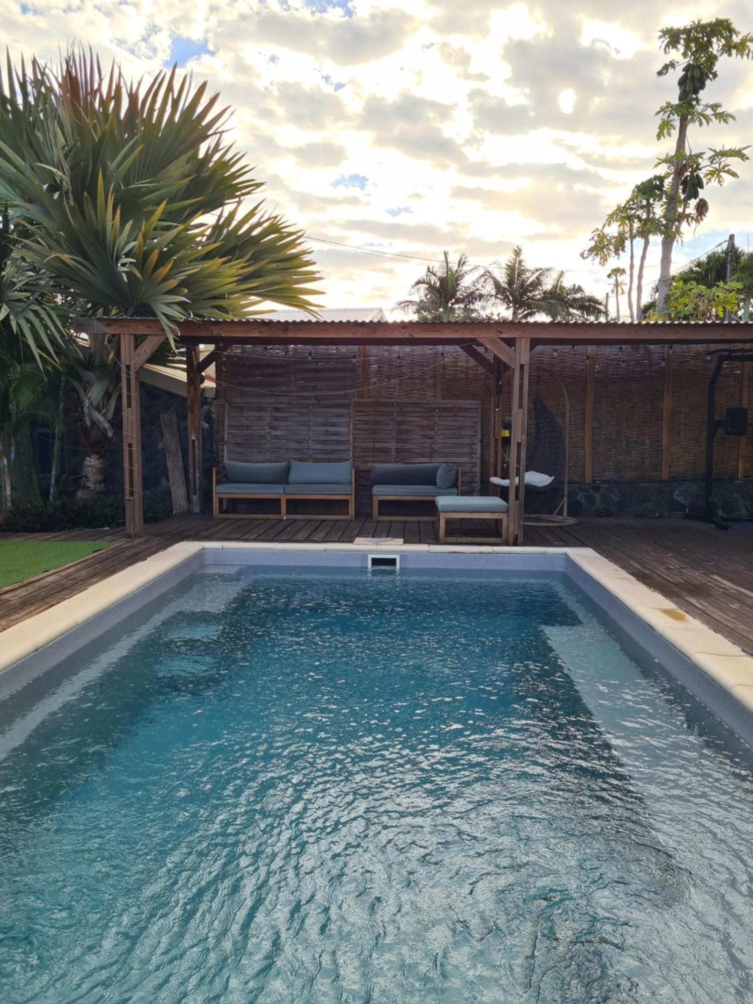 Ti Coin Tranquille Apartment Étang-Salé les Bains Bagian luar foto